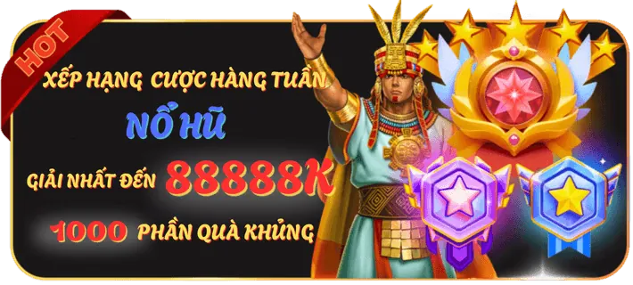 Hoàn trả hàng tuần 678vip nổ hũ